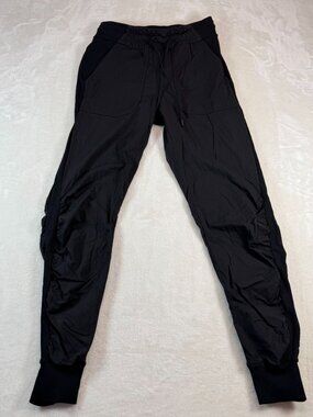 Lululemon Beyond The Studio Jogger Black Womens Size 4 Athletic Outdoor Gym Ruch